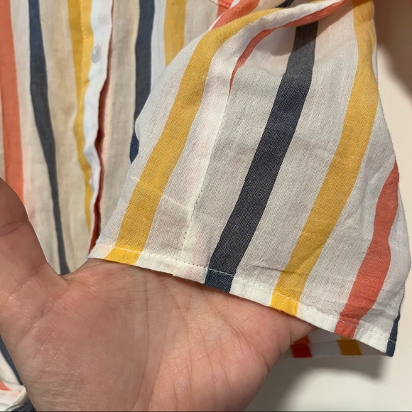 Japna | Front Tie Button Up Shirt - Picture 7 of 14